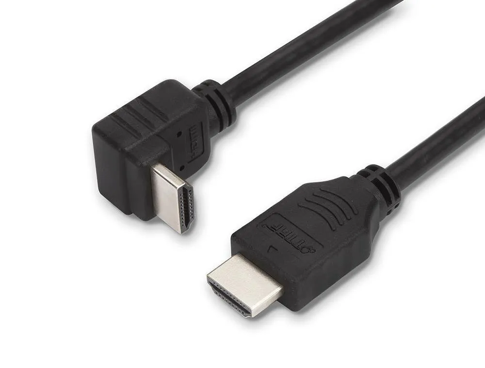 фото Кабель hdmi - hdmi угловой/v1.4 /1.8 м nobrand