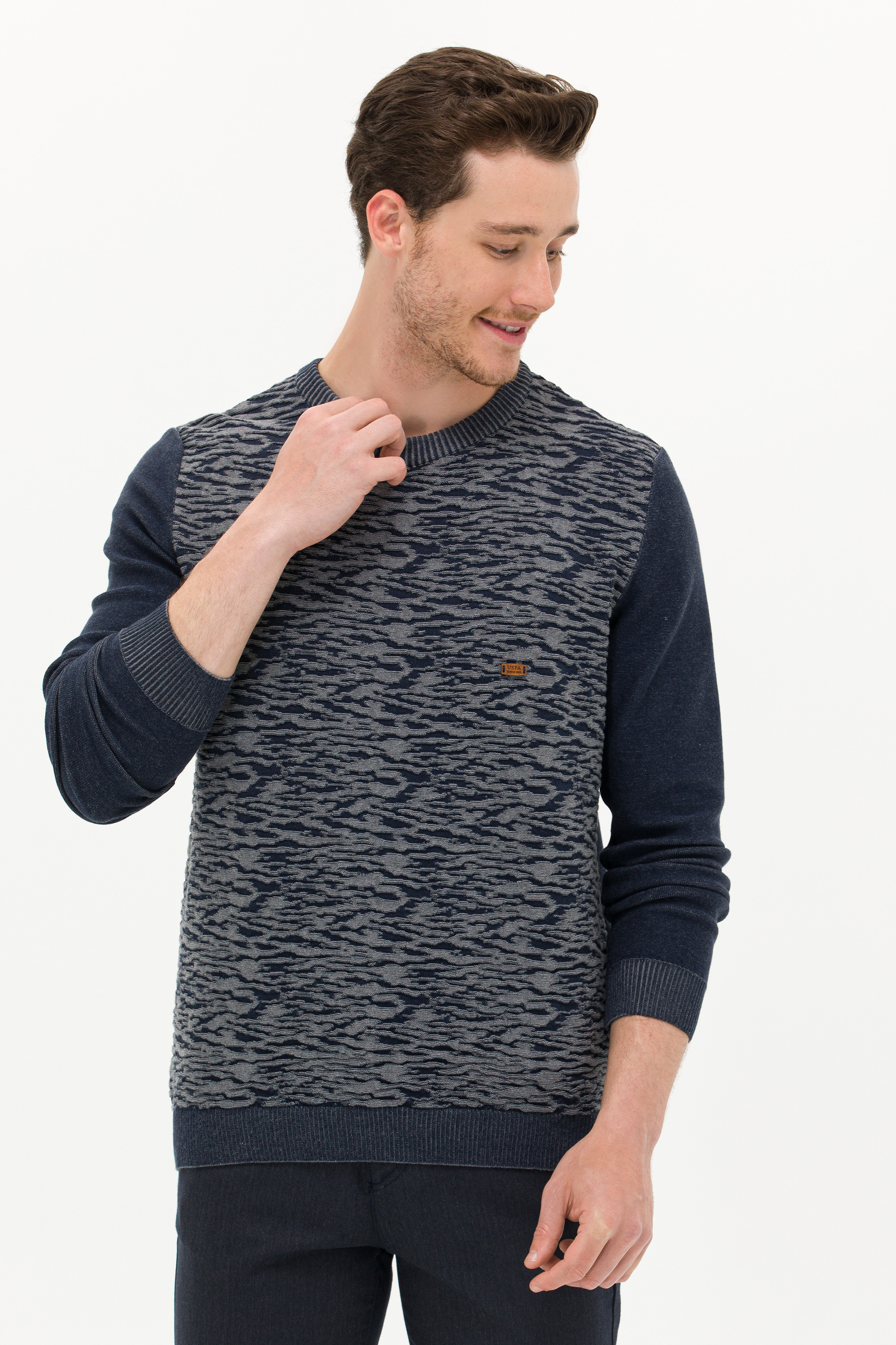 

Джемпер мужской U.S. POLO Assn. G081SZ0TK0HAMEL синий 2XL, G081SZ0TK0HAMEL