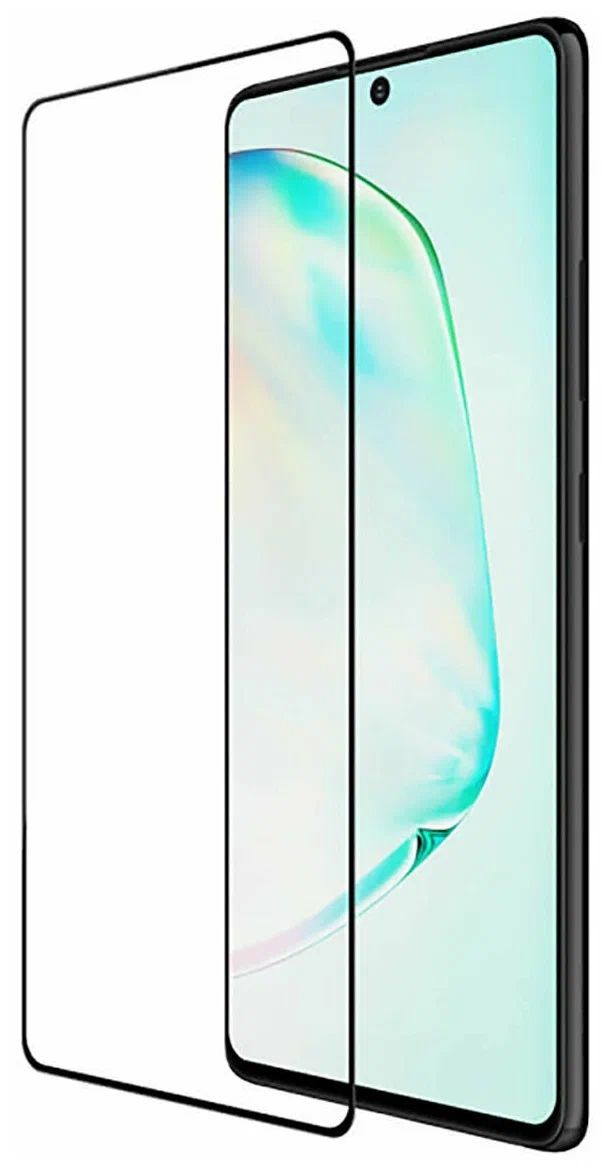 

Защитное стекло 3D для Samsung Note 20, полный клей, черный