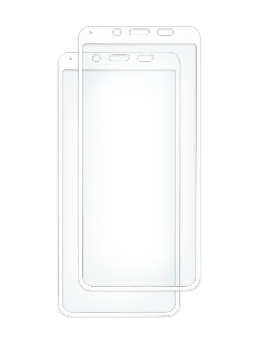 

Защитное стекло для Xiaomi Redmi 6, 6A белый, КОМПЛЕКТ 2 шт, MOTG-5D-XMI-RDM-6