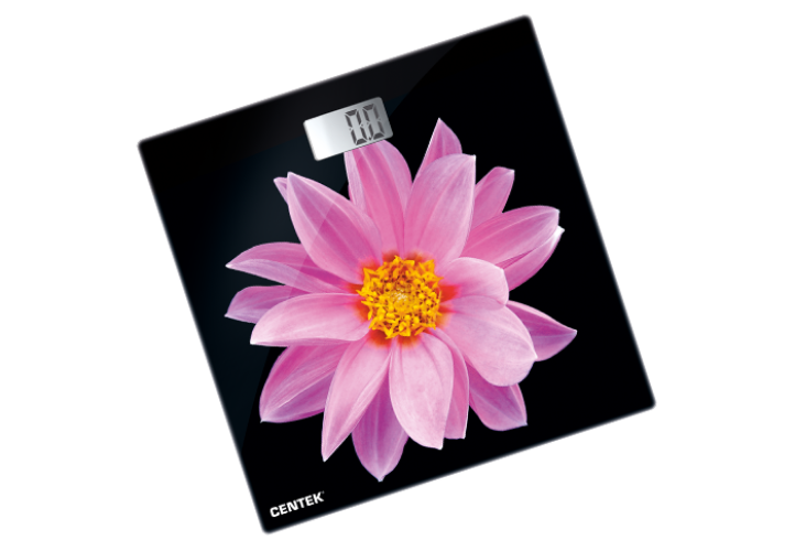 Весы напольные Centek CT-2416 Pink Flower весы напольные scarlett sc 217 pink