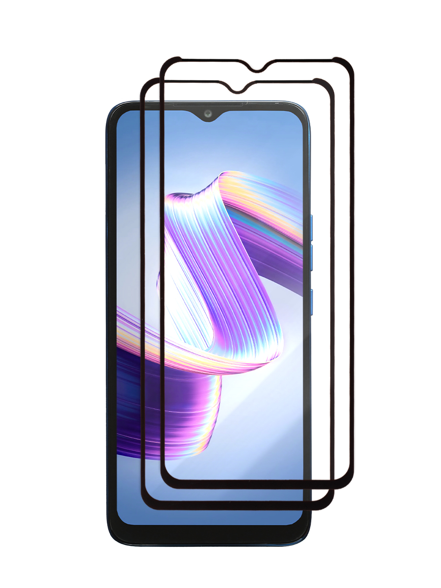

Защитное стекло для Tecno Pop 5 Lite черный, Комплект 2 шт, MOTG-5D-TCN-P5L
