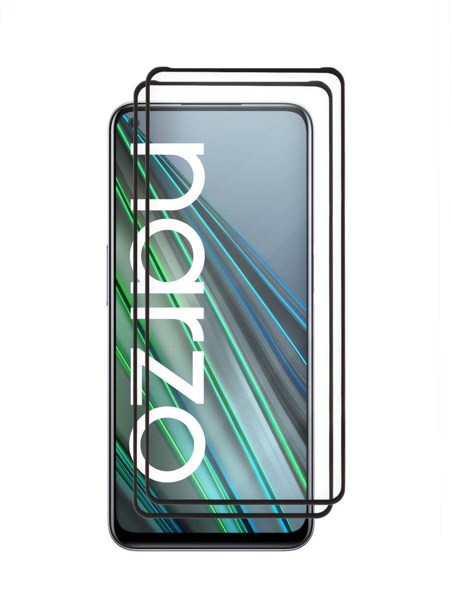 

Защитное стекло для Realme Narzo 30 черный, КОМПЛЕКТ 2 шт, MOTG-5D-RLM-NRZ30