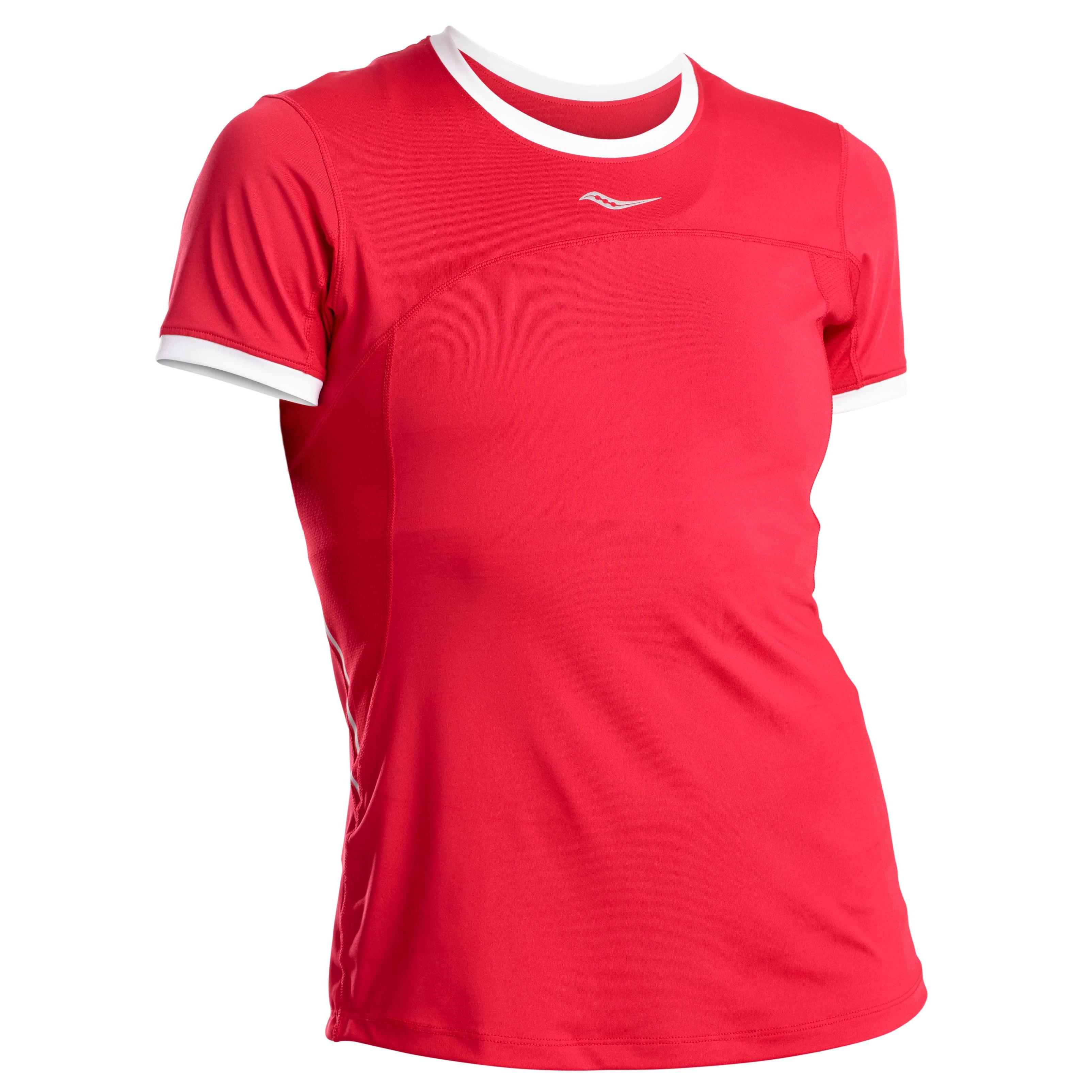 фото Футболка saucony drafty short sleeve, saucony red, xs