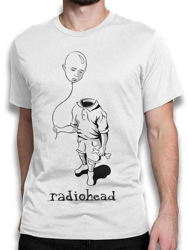 

Футболка мужская Design Heroes Radiohead белая XS, Radiohead