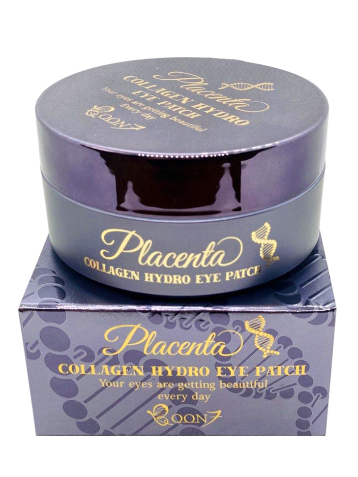 

Патчи для глаз с плацентой и коллагеном Boon7 Placenta Collagen Hydro Eye Patch, 60 шт