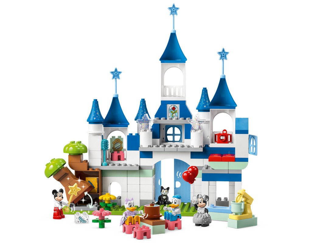 Конструктор LEGO DUPLO 10998 Волшебный замок Дисней, 3 в 1 конструктор lego duplo princess 10899 ледяной замок