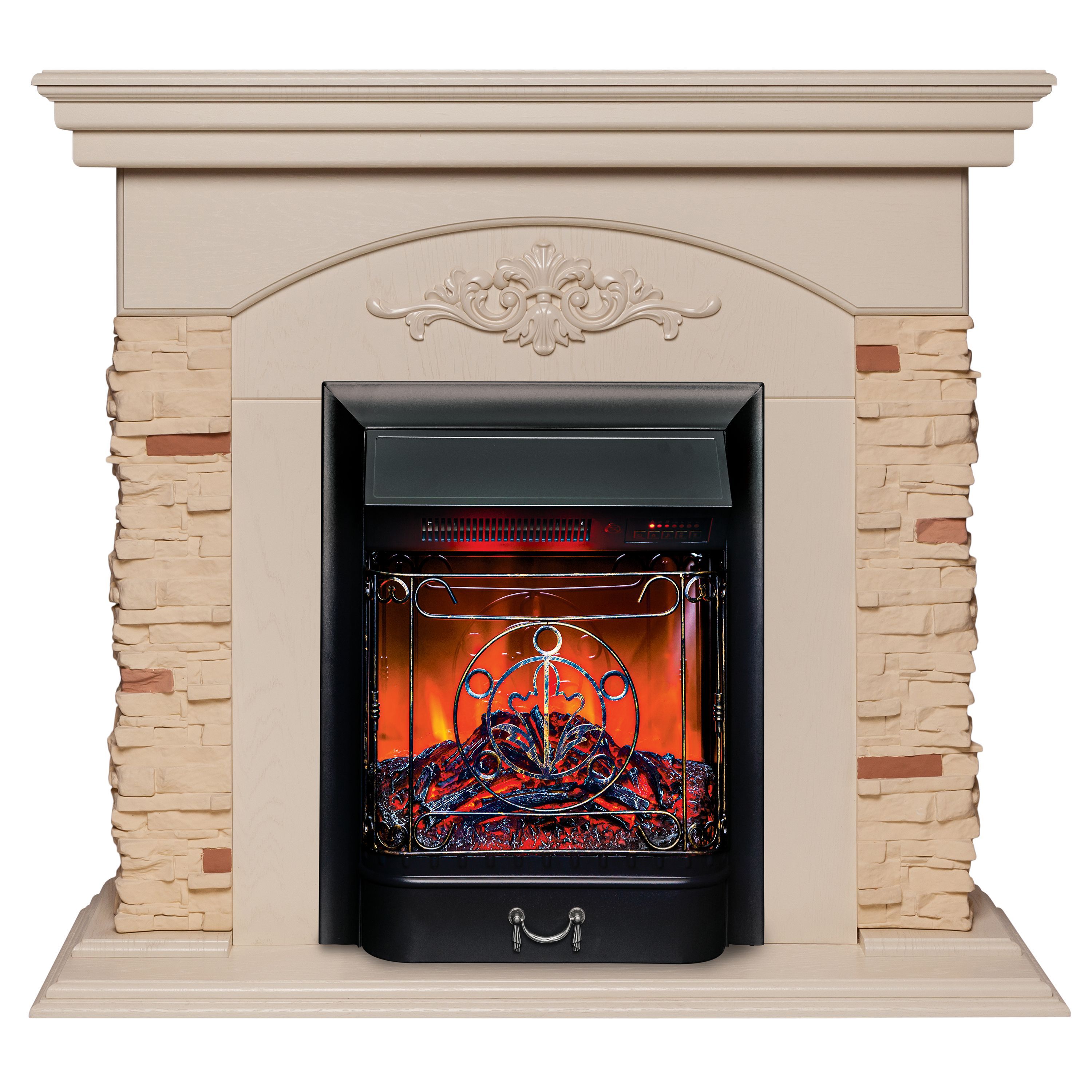 

Электрокамин RealFlame Neapolis STD/EUG WT-F612 с очагом Majestic Lux Black, NEAPOLIS STD/EUG WT-F612 с очагом Majestic Lux Black