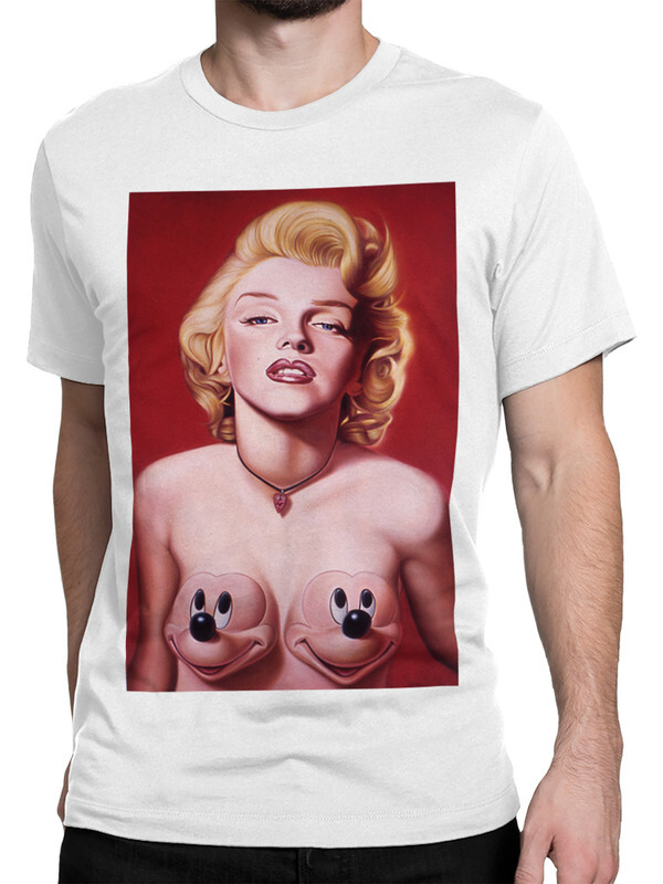 фото Футболка мужская design heroes мэрилин монро белая xs