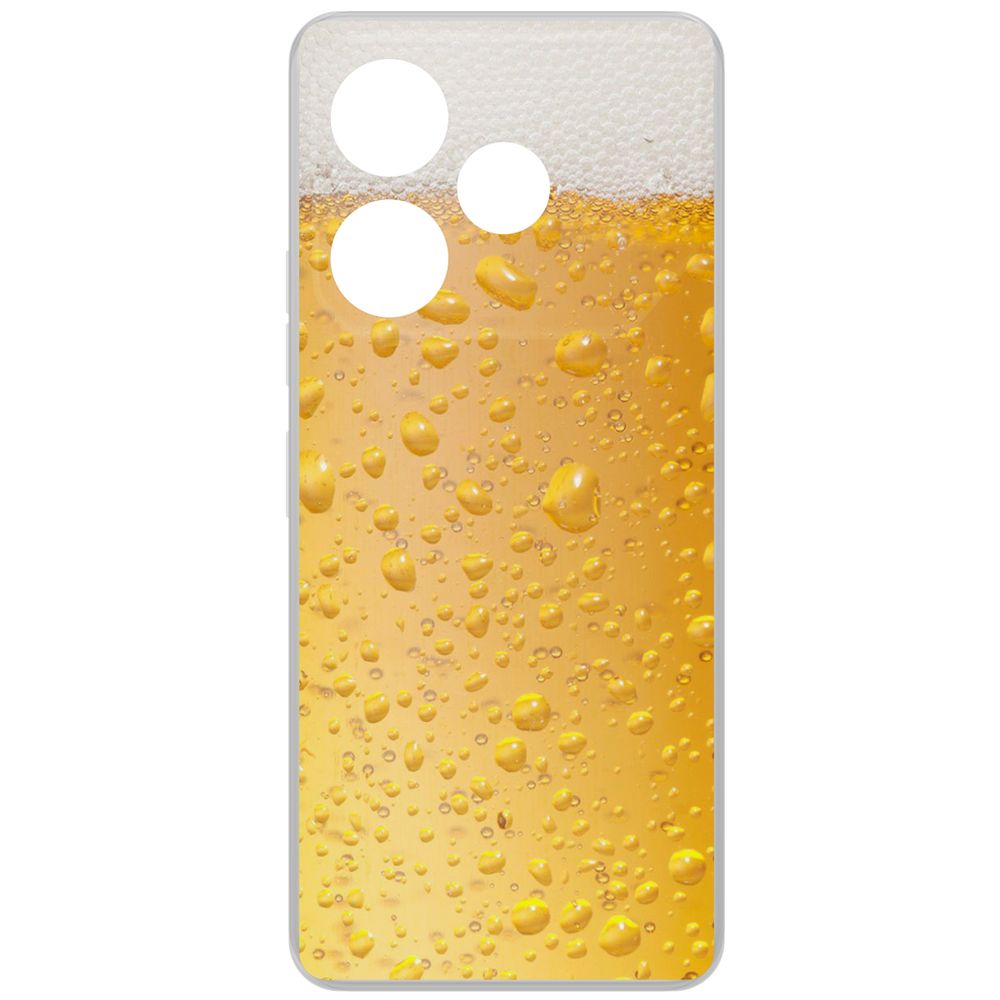 

Чехол-накладка Krutoff Clear Case Пенное для TECNO Pova 6, Прозрачный