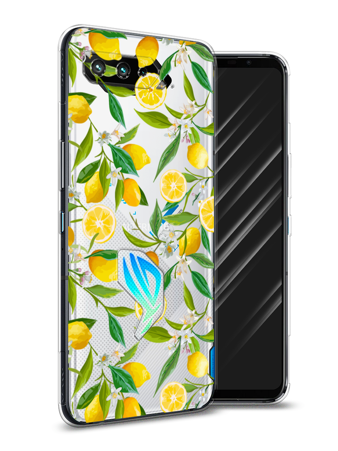 

Чехол Awog на Asus ROG Phone 5 "Сочные лимоны", Желтый;белый;зеленый, 44250-10