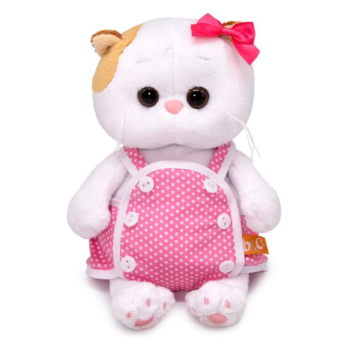 

Мягкая игрушка Кошечка Ли-Ли BABY, в розовом песочнике, 20 см
