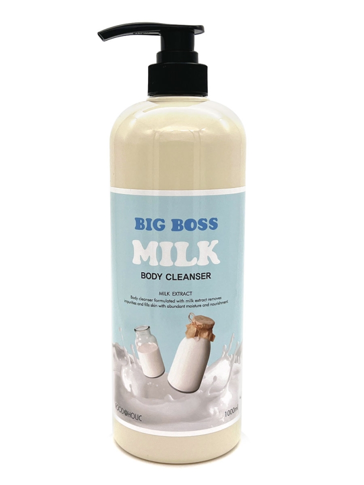 фото Гель для душа на основе молочного протеина foodaholic big boss milk body cleanser, 1000 мл