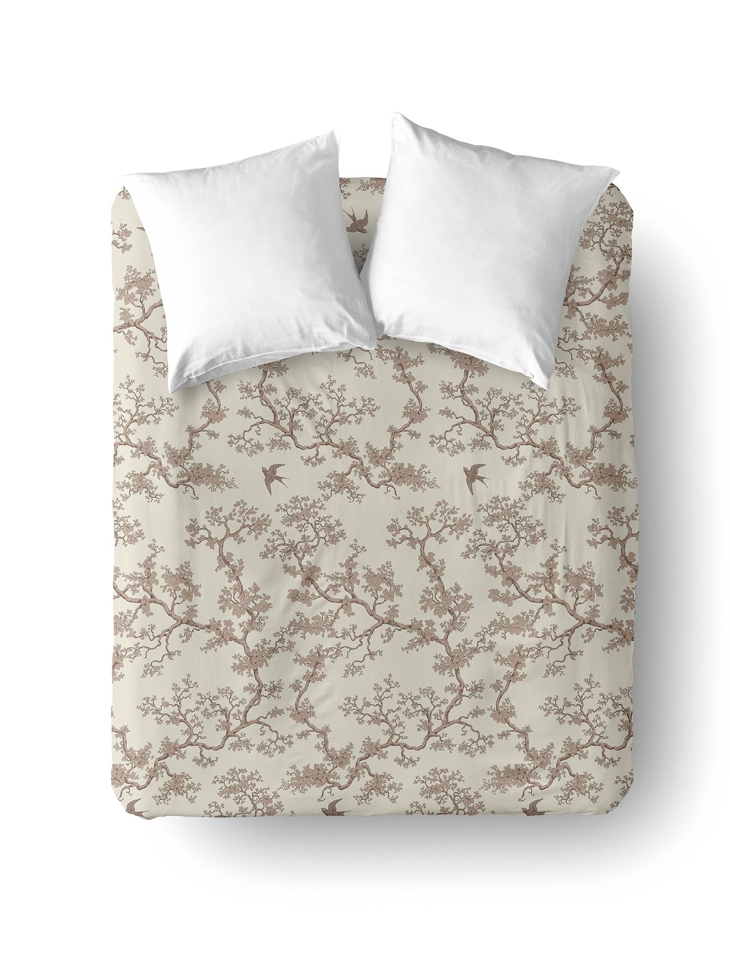 

Простыня на резинке поплин 200х180х25 Mia Cara 36036-4 beige, Mia Cara