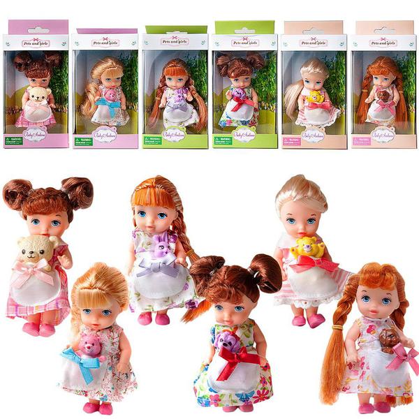 фото Пупс-куколка baby ardana a593 с питомцем junfa toys