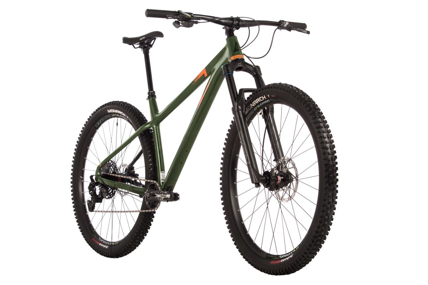 Велосипед STINGER 29 ZETA STD зеленый алюминий размер XL рама 22 2023 8800000₽