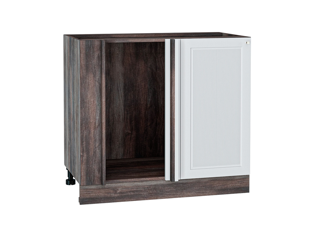 

Напольный шкаф угловой 990 с 1 дверцей МС Моцарт Сурская МДФ Дуб Кальяри/Айленд силк Ф20, Белый;серый, Моцарт