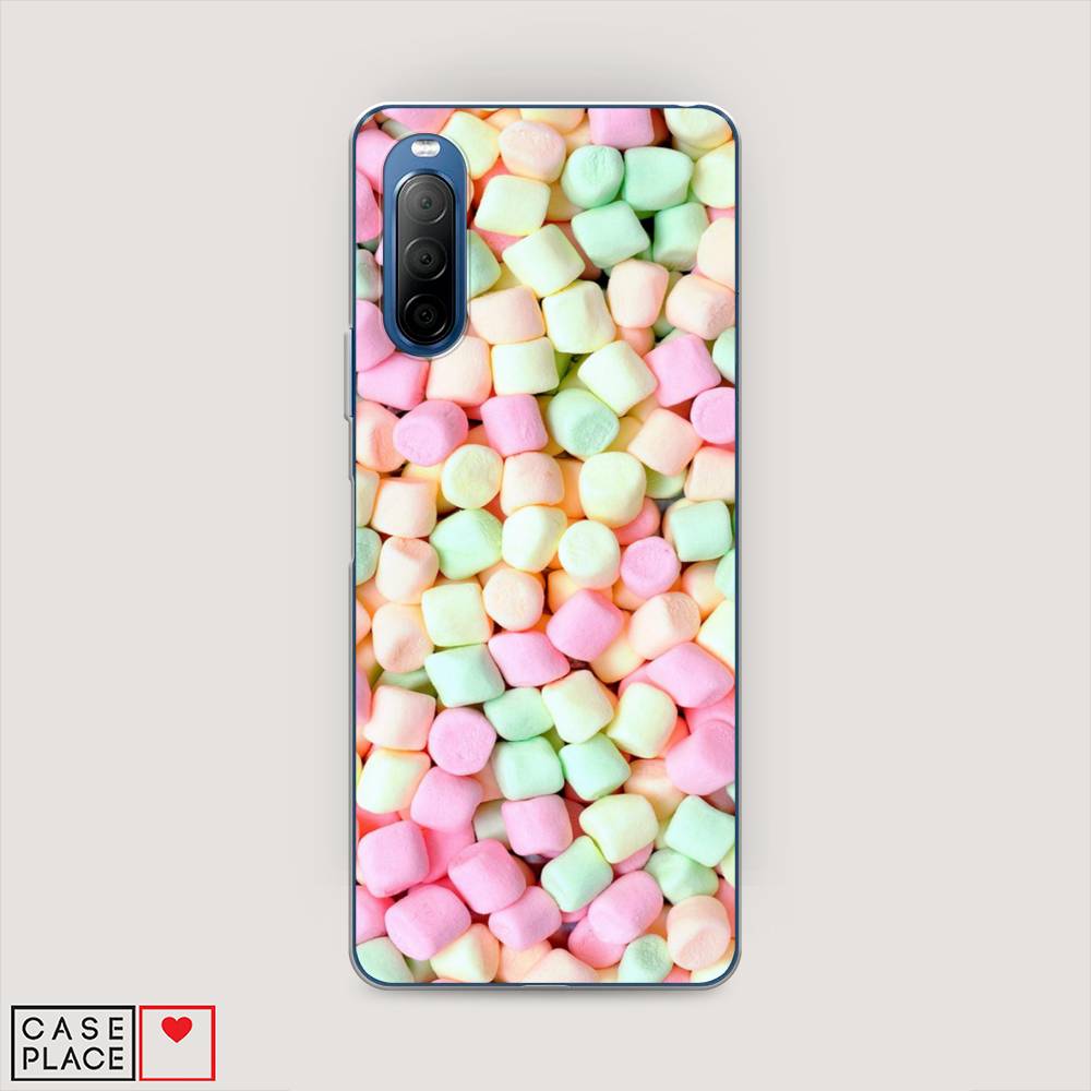 

Чехол Awog на Sony Xperia 10 II "Marshmallows", Разноцветный, 54650-10