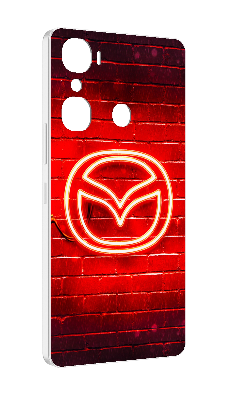 

Чехол MyPads Мазда для Infinix Hot 12 Pro, Прозрачный, Tocco