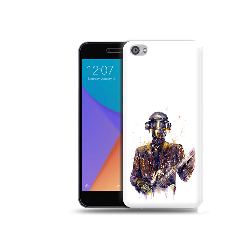 

Чехол MyPads Tocco для Xiaomi Redmi Note 5A космо-гитарист (PT75665.324.392), Прозрачный, Tocco