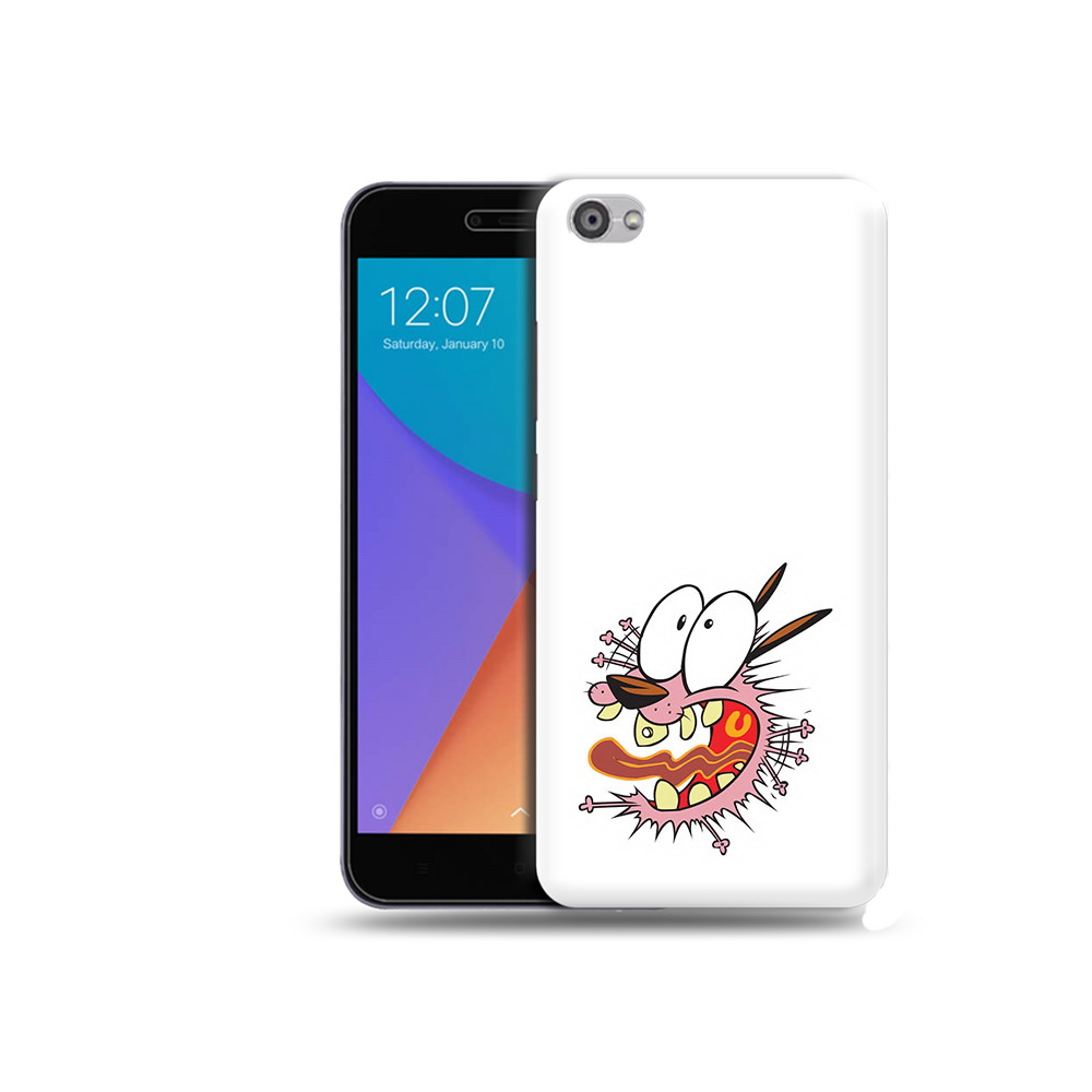 

Чехол MyPads Tocco для Xiaomi Redmi Note 5A испуганный бобик (PT75665.324.381), Прозрачный, Tocco