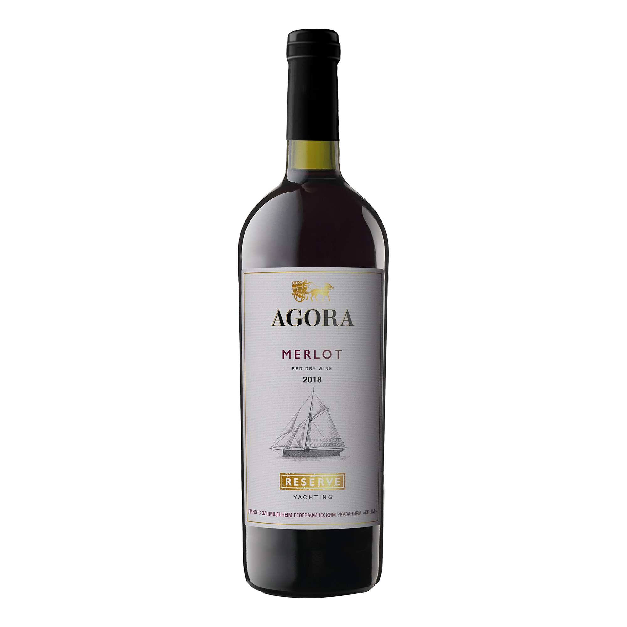 

Вино Agora Reserve Мерло красное сухое 13,5% 0,75 л Россия