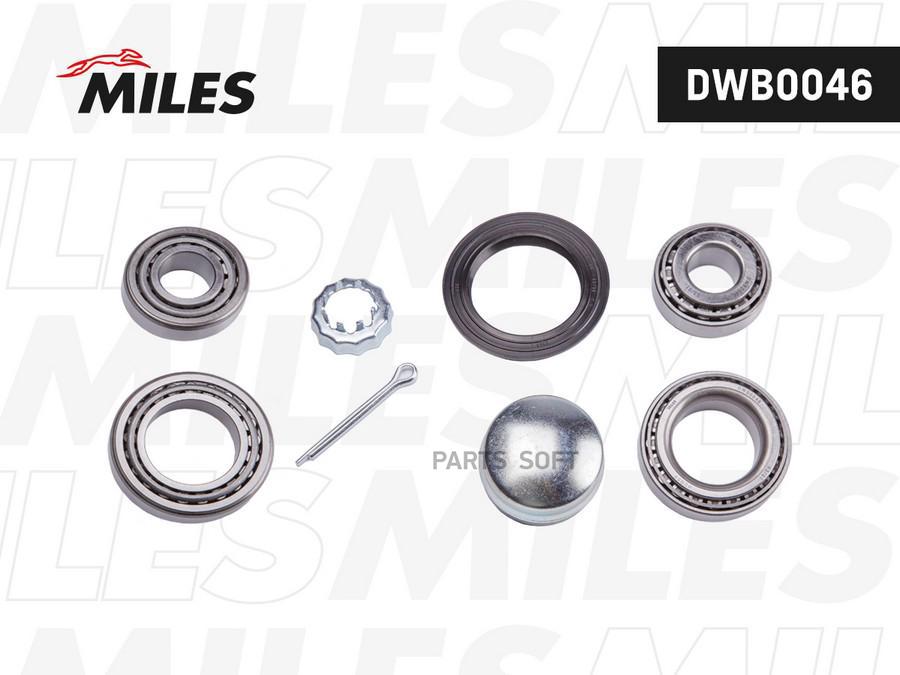 

MILES Подшипник ступ.AUDI 100/80/VW PASSAT/GOLF/POLO/SKODA FELICIA 68-01 зад. 1шт