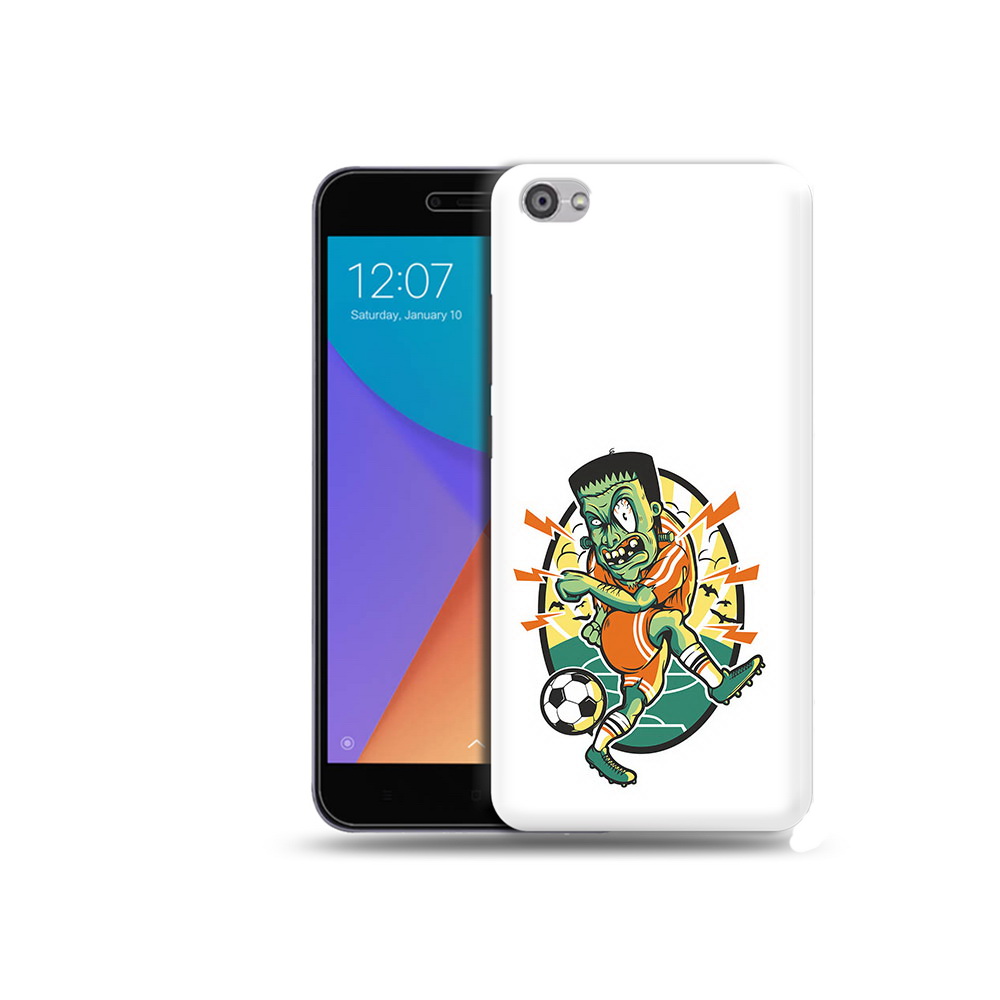 

Чехол MyPads Tocco для Xiaomi Redmi Note 5A зомби футболист (PT75665.324.368), Прозрачный, Tocco