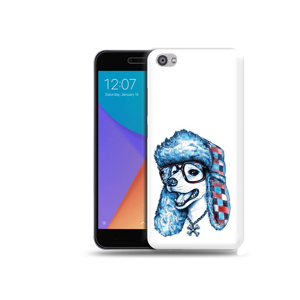 

Чехол MyPads Tocco для Xiaomi Redmi Note 5A зимний пес (PT75665.324.362), Прозрачный, Tocco