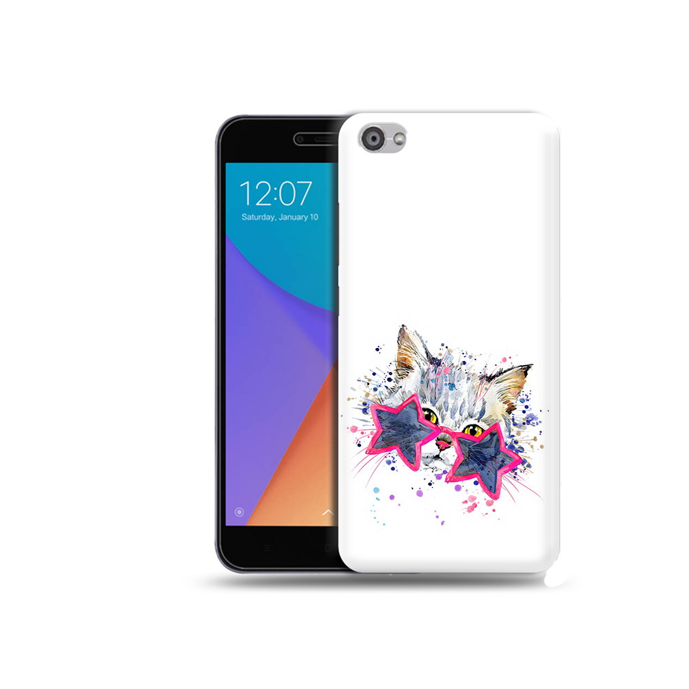 

Чехол MyPads Tocco для Xiaomi Redmi Note 5A звездные очки (PT75665.324.353), Прозрачный, Tocco
