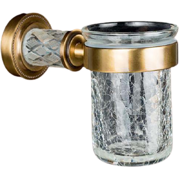 

Стакан для ванной Boheme Murano Cristal 10904-CRST-BR
