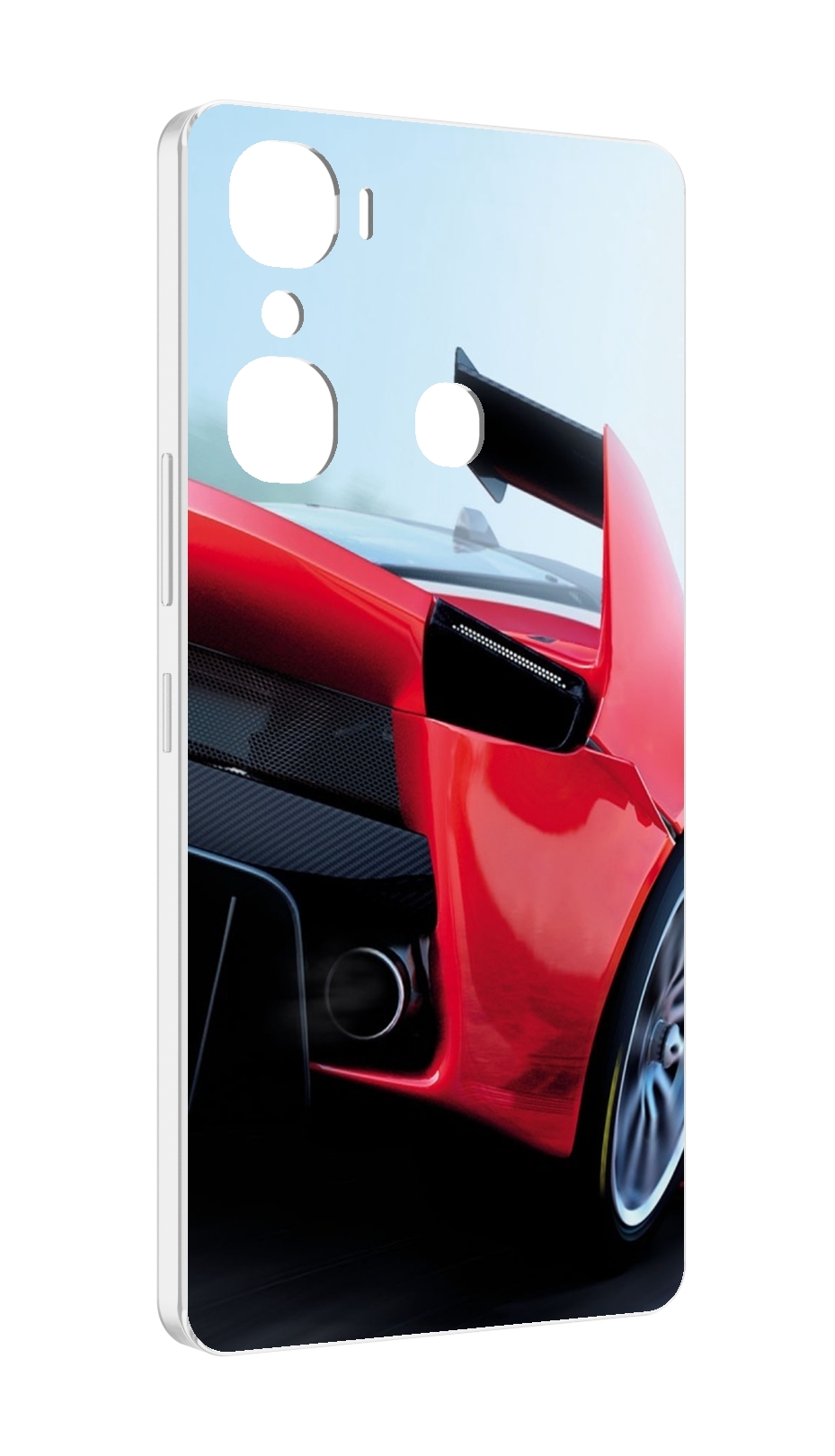 

Чехол MyPads Крыло-машины мужской для Infinix Hot 12 Pro, Прозрачный, Tocco