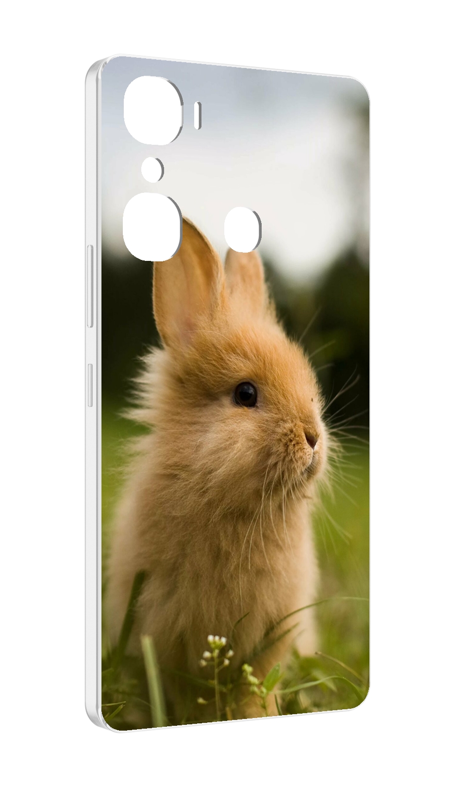 

Чехол MyPads Кролик для Infinix Hot 12 Pro, Прозрачный, Tocco