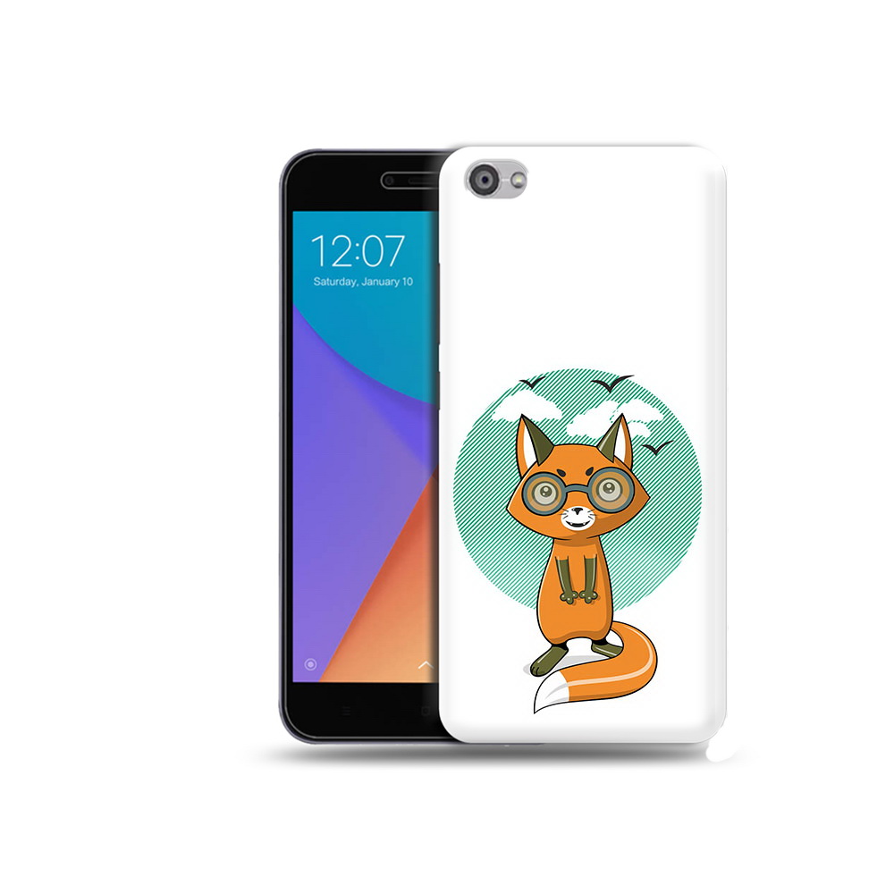 

Чехол MyPads Tocco для Xiaomi Redmi Note 5A задумчивая лиса (PT75665.324.348), Прозрачный, Tocco