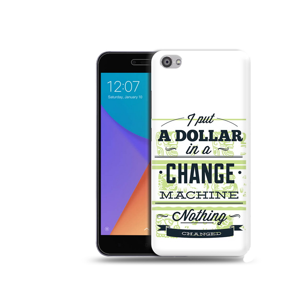 

Чехол MyPads Tocco для Xiaomi Redmi Note 5A доллар надпись (PT75665.324.336), Прозрачный, Tocco