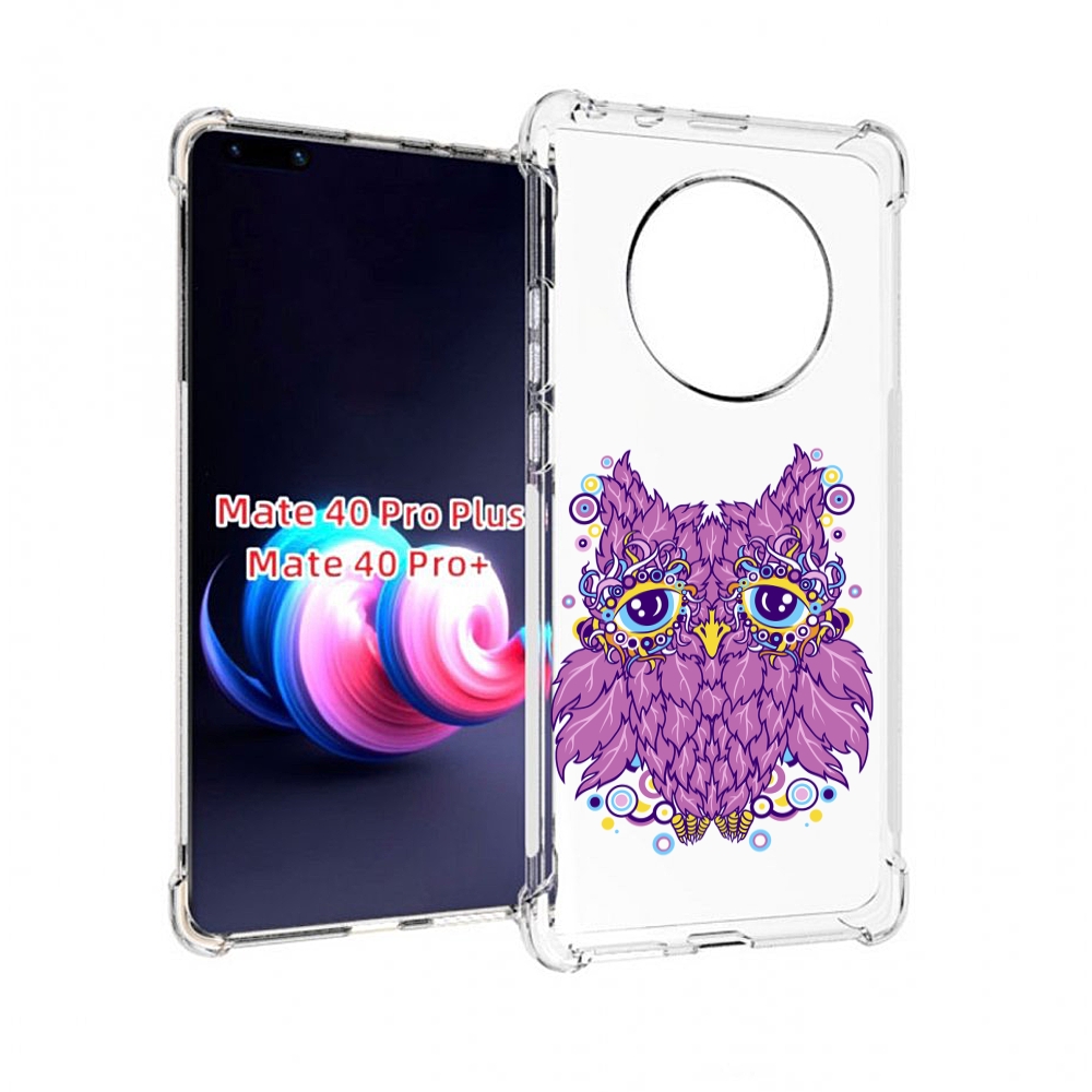 

Чехол MyPads кинзо для Huawei Mate 40 Pro+ Plus, Прозрачный, Tocco