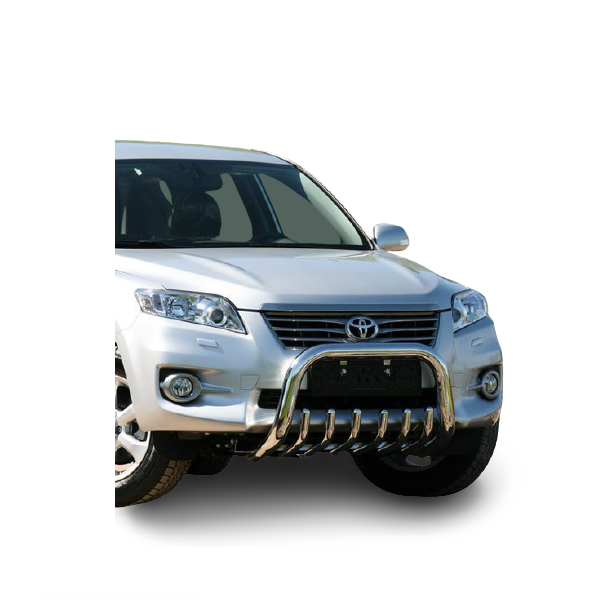 

Решётка передняя мини d 60 низкая с нижней защитой "Toyota RAV-4" 2010-