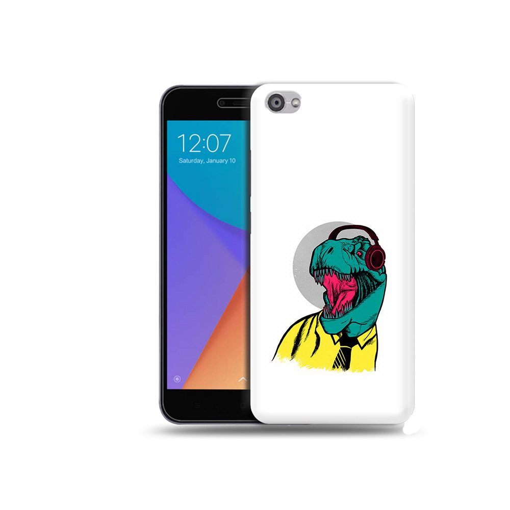 

Чехол MyPads Tocco для Xiaomi Redmi Note 5A дино (PT75665.324.326), Прозрачный, Tocco