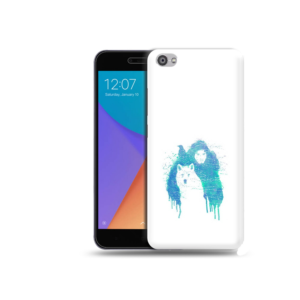 

Чехол MyPads Tocco для Xiaomi Redmi Note 5A джон сноу (PT75665.324.323), Прозрачный, Tocco
