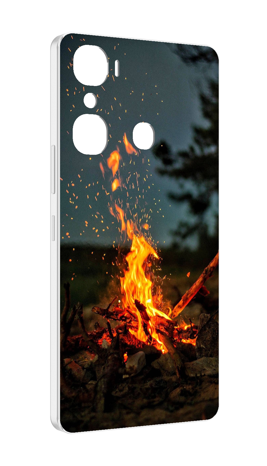 

Чехол MyPads Костер-ночное-небо для Infinix Hot 12 Pro, Прозрачный, Tocco