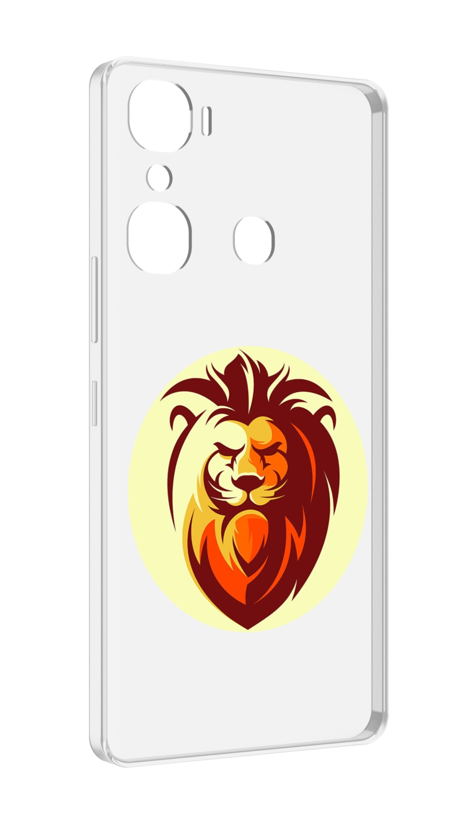 

Чехол MyPads Картинка-Лев для Infinix Hot 12 Pro, Прозрачный, Tocco