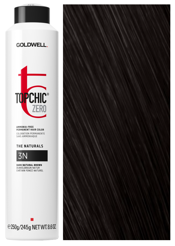 

Краска для волос Goldwell topchic zero 3N темно-коричневый 250мл
