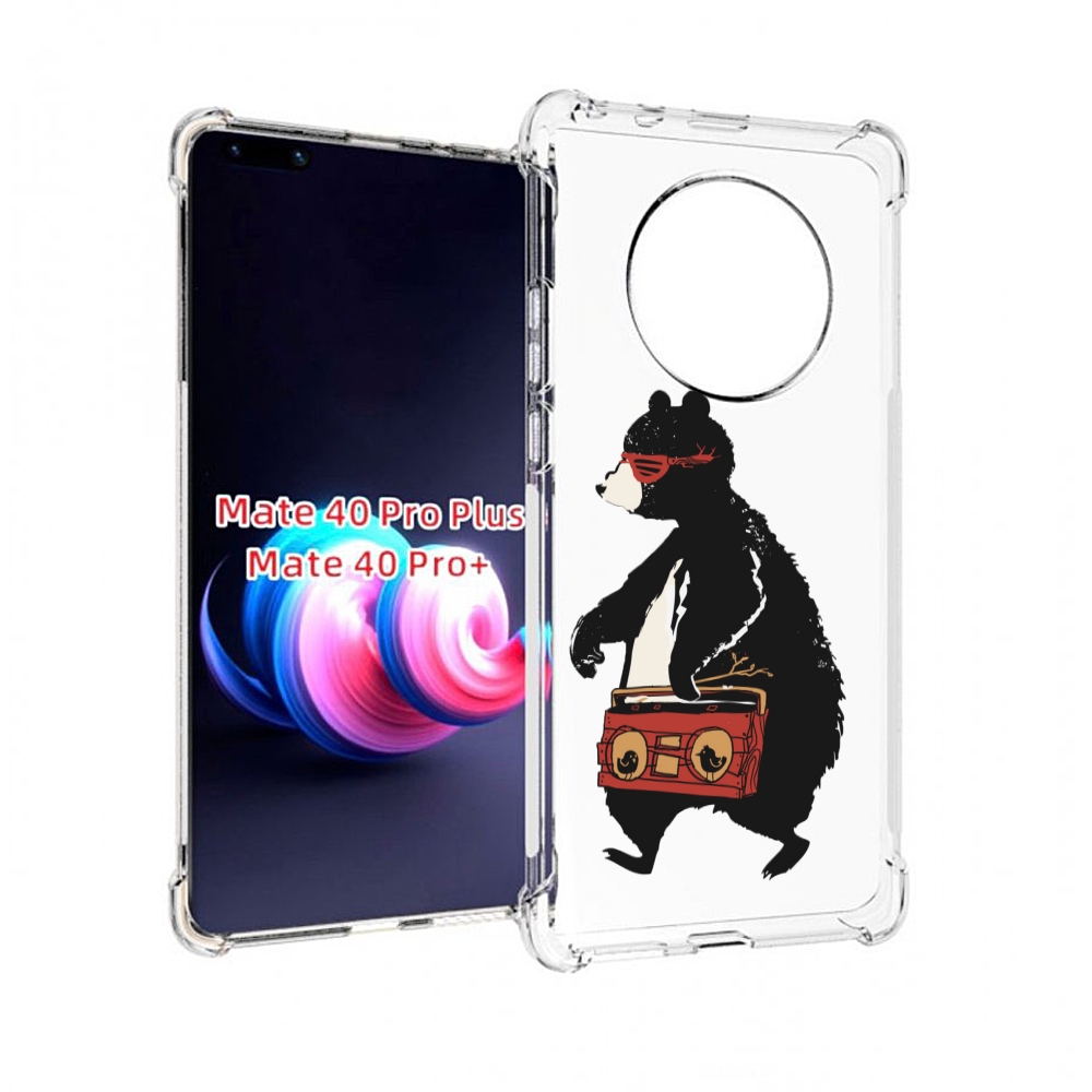 

Чехол MyPads девушка красивая сзади для Huawei Mate 40 Pro+ Plus, Прозрачный, Tocco