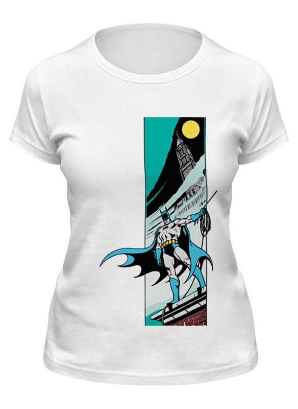 

Футболка женская Printio Cityswag batman белая 2XL, Белый, Cityswag batman