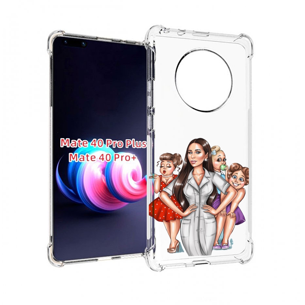 Чехол MyPads герб-армении для Huawei Mate 40 Pro+ Plus