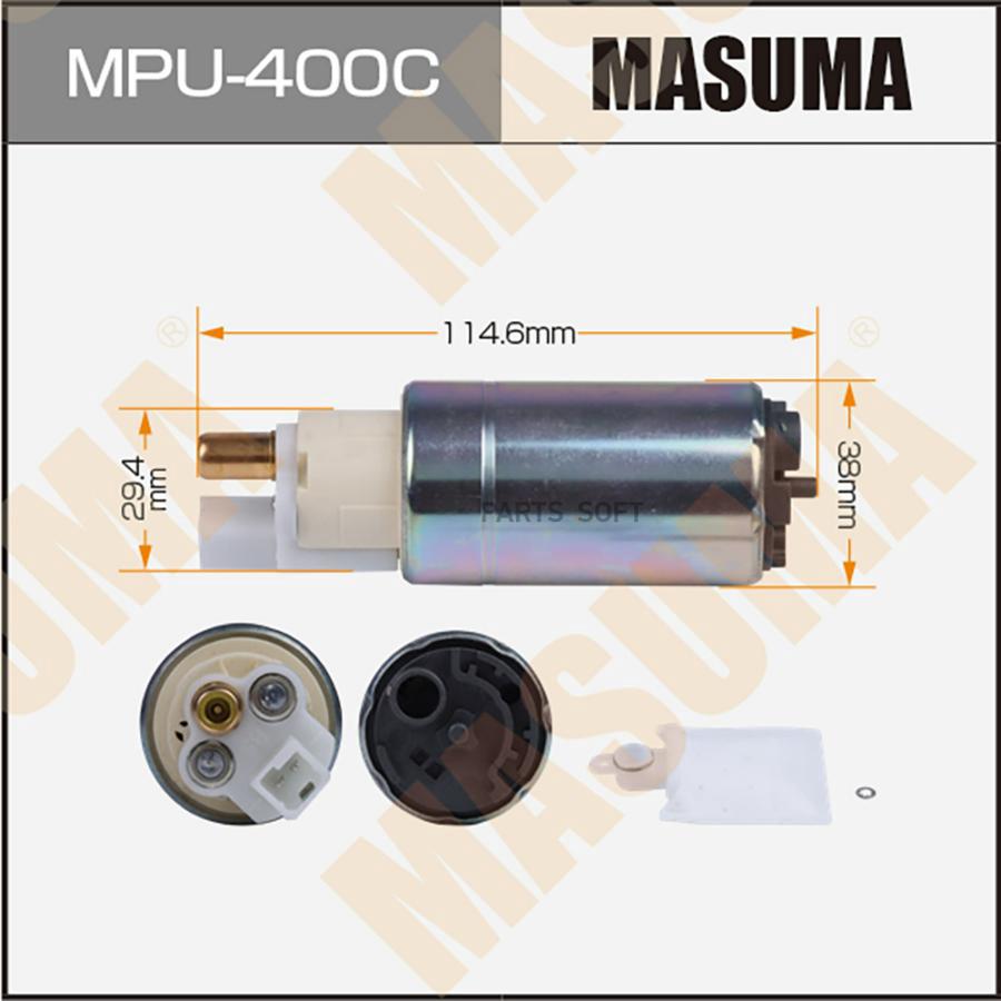 

Бензонасос Masuma Mpu-400c Masuma арт. MPU-400C