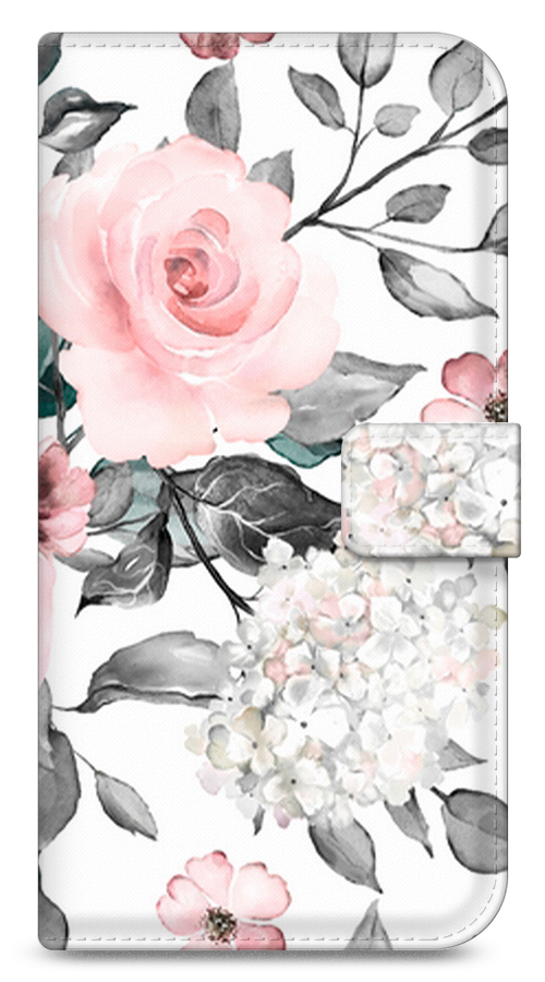 

Чехол Awog на Realme C30 "Розы на белом", Белый;серый;розовый, 2510585-1
