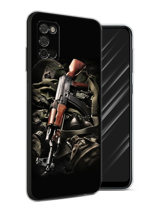 

Чехол Awog на Samsung Galaxy A03S / Самсунг A03S "Автомат", Разноцветный, 2103250-5