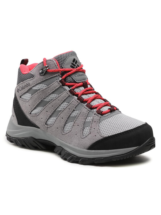 

Кроссовки женские Redmond III Mid Waterproof BL0168 Columbia серый 40,5 EU, Redmond III Mid Waterproof BL0168