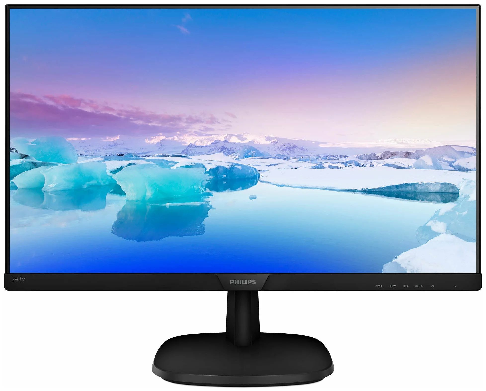

23.8" Монитор Philips 243V7QJABF черный 75Hz 1920x1080 IPS, 243V7QJABF